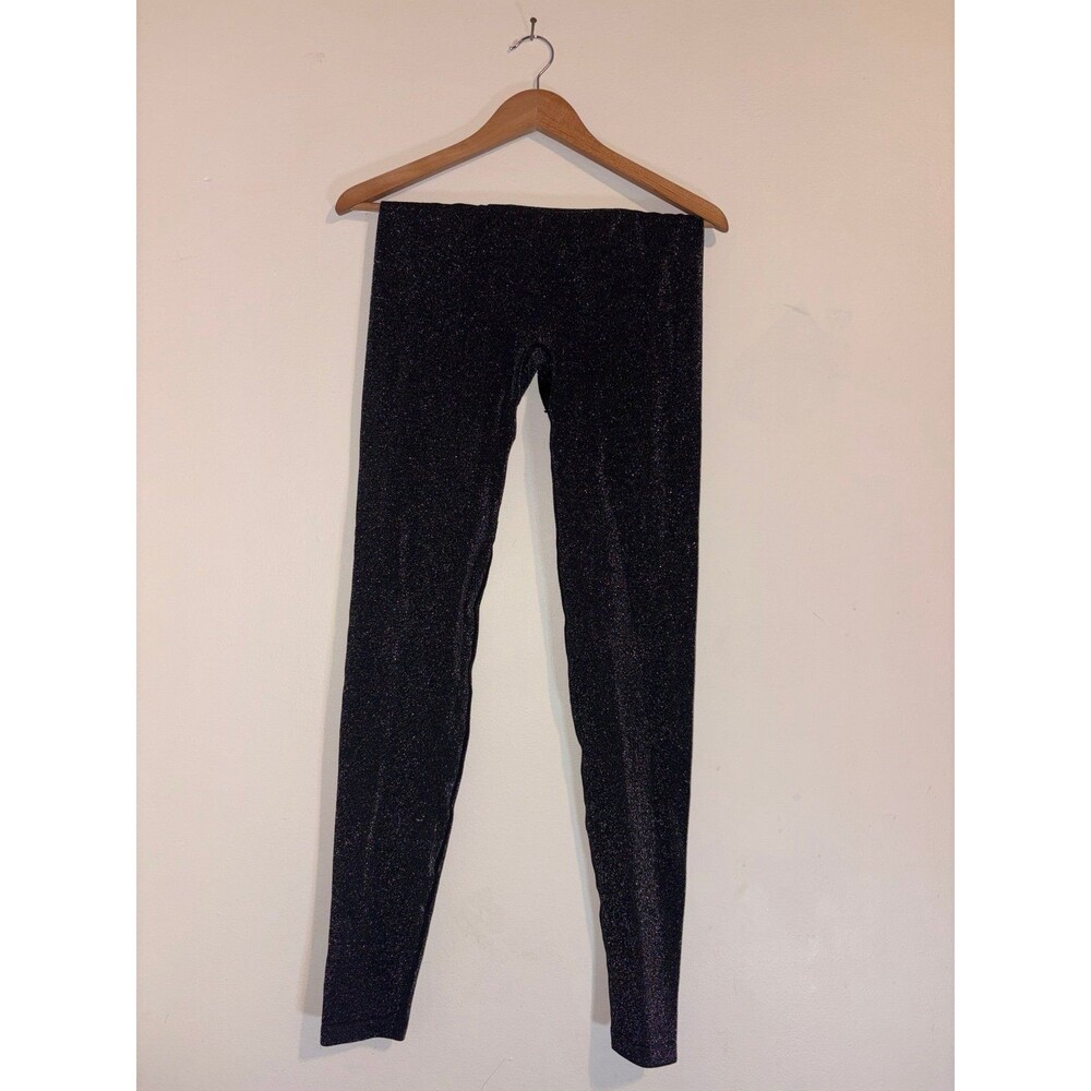 Gorgeous Sparkly Black Leggings by Victoria’s Secret’s Pink - Size Medium